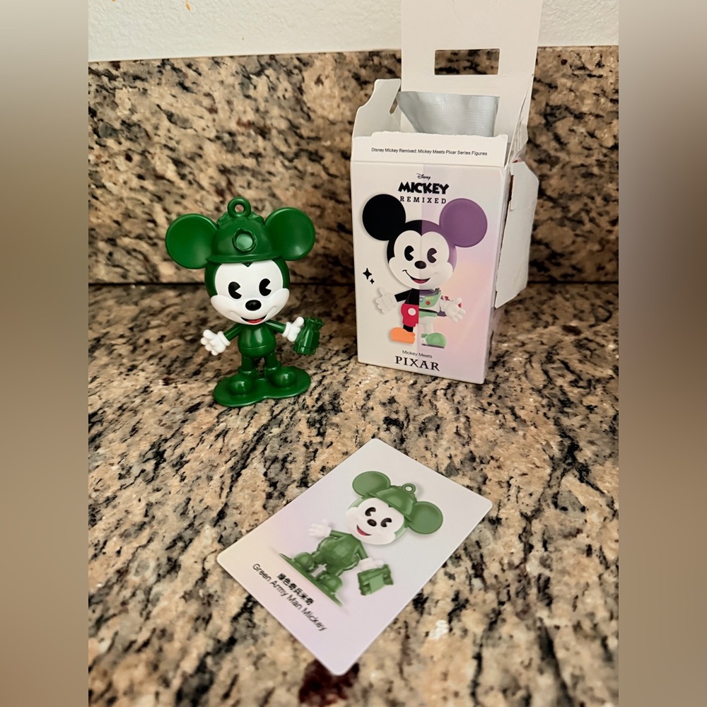 Pop Mart Mickey Remixed Pixar Blind Box Chase Army Man